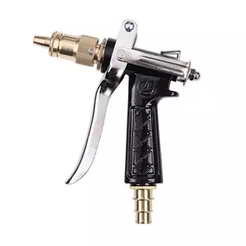 Водяной пистолет для мытья автомобилей, водяной пистолет из чистой меди, садовый водяной пистолет, утолщенный, высокого давления для мойки автомобилей