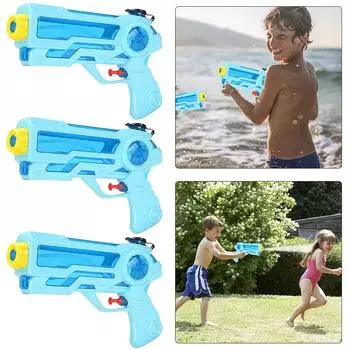 Водяной пистолет, игрушки для ванны, летний пляжный бассейн, детская игра для стрельбы для мальчиков (синий) ?