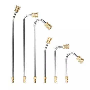 Водяной пистолет высокого давления для мойки автомобилей, удлинительный стержень для мойки под давлением, насадка для чистки водостоков, насадка/шланг 1/4 с быстрым соединением