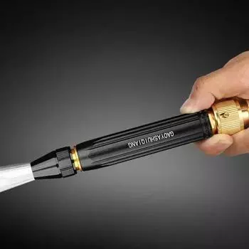 Водяной пистолет высокого давления для мытья автомобилей, черная насадка для мытья автомобилей, алмазная труба для полива автомобилей, пистолет для мытья автомобилей, пенная насадка для снега