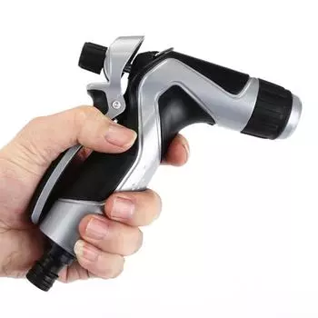 Водяной пистолет высокого давления из цинкового сплава для мойки автомобилей, садовый распылитель D4, металлический водяной пистолет, высококачественный водяной пистолет для мойки автомобилей