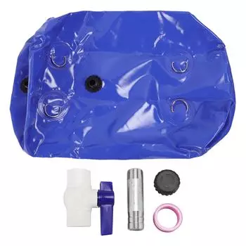 Водяной резервуар для хранения 110 л большой емкости складной портативный ПВХ мягкий резервуар для воды для улицы