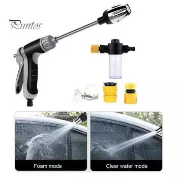 Водяной спринклер высокого давления, спринклер для мойки автомобилей с 3 разъемами, многоцелевой очиститель, полив сада, мойка автомобилей 1 Set