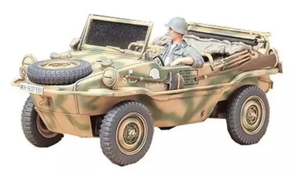 Военная миниатюрная серия Tamiya Schwimwagen Type 166 1/35