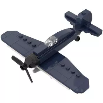 Военная серия Конструктор Самолет-истребитель Модель Сборная игрушка Совместимый набор