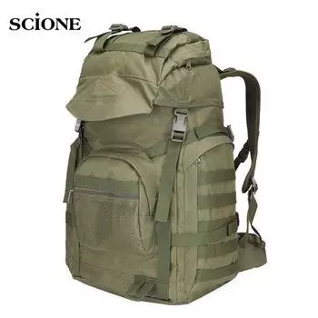 Военная тактическая штурмовая армейская водонепроницаемая большая сумка Molle для походов на природу, кемпинга, охоты