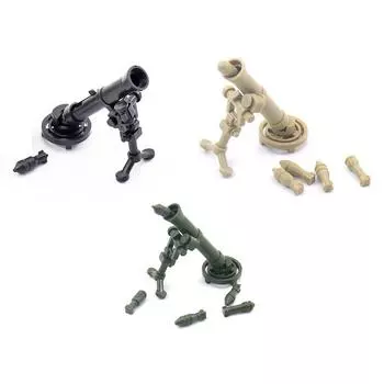 Военное оружие США, военное оружие M252, детали для минометов, аксессуары, минифигурки, детали MOC «сделай сам», строительные кирпичи, игрушки для детей