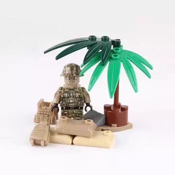 Военный пистолет спецназа, современный солдат, полиция, MOC SWAT, военное оружие, мини-фигурки, строительные блоки, детские игрушки