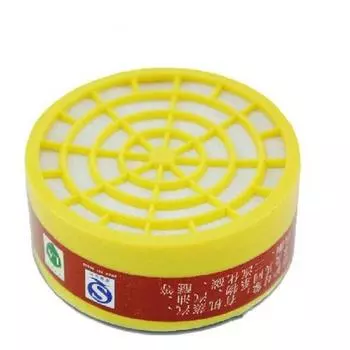 Военный противогаз Фильтр для пестицидов Химический активированный уголь Коробка Картридж Противопылевая краска Соответствует респиратору Высокое качество