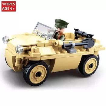 Военный Второй мировой войны Вторая мировая война Советский Союз Ил-2 Штурмовик Истребитель Армия Оружие Мальчик Самолеты Строительные блоки Игрушечный кирпич