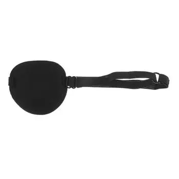 Вогнутая повязка на глаз, очки, пенопластовая канавка, моющиеся тени для век, регулируемый ремешок синий