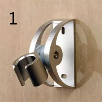 Vogue aluminum bracket hanyu adhesive Shower head holder shower adjustable wall mount holder bathroom 1 серебряный