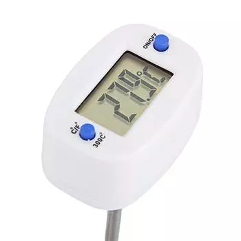 Vogue Cooking вращающийся пищевой электронный зонд-термометр для масла цифровой шоколад барбекю духовка молоко вода белый