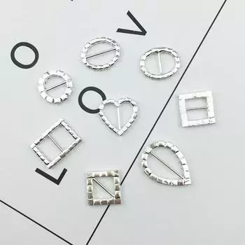 Vogue DIY Свадебные открытки Украшения Популярные Женские Аксессуары Для Волос Изготовление Ободков Для Волос Стразы Пряжки Горячая Распродажа 10 Шт./Компл. Девочки Металл 1