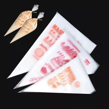 Vogue Home Kitchen 100 шт./упак. ПЭ кондитерский мешок для крема для торта кондитерский мешок инструменты для выпечки аксессуары одноразовые украшения S прозрачный