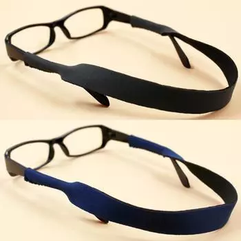 Vogue очки шнурок шейный шнурок для очков шнурок для очков спортивный удобный мягкий плавание 2022 Новое поступление для женщин и мужчин 1 шт неопреновая цепочка для очков синий
