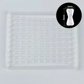 Vogue Pill Bait Block Fishing Tools 1sheet Fishing Resistance Fishing Gear Plastic Bait Fixation Clear Hair Bait Carp Bait Bar Fishing Accessories