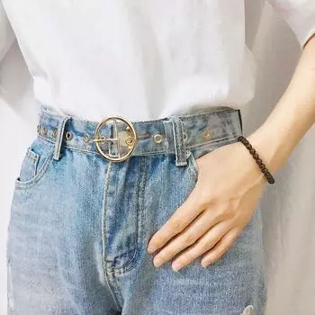 Vogue серебристый 3 модели высокое качество милый квадратный круглый изящный бесплатная доставка регулируемый прозрачный сердечко пряжка пояс золотой 1 шт пластик 2018 02