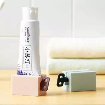 Vogue Toothpaste Автоматическая ванная комната Ленивые люди экструдеры Модные экструдеры для зубной пасты для дома Мини-экструдеры для дома молочный белый