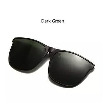 Vogue Unisex Men Women Photochromic Flip Style Polarized Sunglasses Driver Goggles Ultra-light Clip On