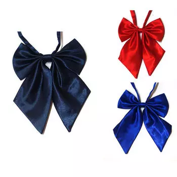 Vogue Женщины девушки бабочка атласный галстук-бабочка шелковый бант леди галстук-бабочка студент розовый