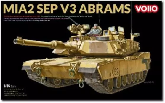 Voiio M1A2 SEP V3 Abrams Американский основной боевой танк Пластиковая модель 01102 1/35