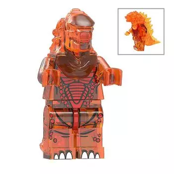 Воин Прозрачный Монстр Детский Строительный Блок Кукла