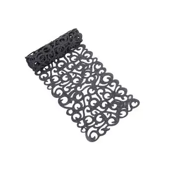 Войлочная дорожка для стола в современном простом стиле с цветочным узором для замены домашнего ресторана кафе настольная подставка для столовых приборов коврик красный