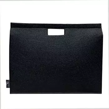 Войлочный футляр для рисования А3, цветной футляр/портфель/сумка для уроков/музыкальный футляр/дизайнер/архитектор/координатор интерьера/черный (4 доступно) чёрный