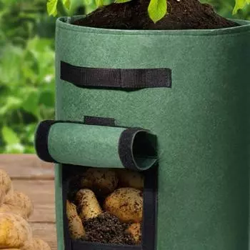 Войлочный нетканый мешок для посадки картофеля Мешок для посадки овощей Мешок для посадки лука и картофеля