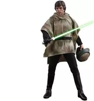 Войны Эпизод VI Возвращение Фигурки Люка Скайуокера [Hot Toys] [Шедевр Кино] Звездный Джедай 1/6 (Версия Эндора) зелёный