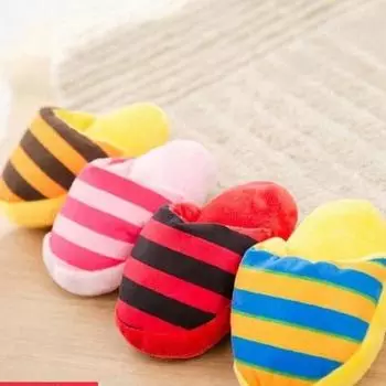 Вокальные тапочки, Игрушки для домашних животных, Собаки, Кошки, Артефакт для снятия скуки, Плюшевые куклы, Мультфильм-симуляция коренных зубов 1pc