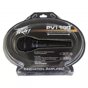 Вокальный динамический микрофон PEAVEY PVi 100 (с микрофонным кабелем XLR)