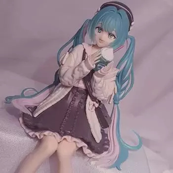Вокалоид Хацунэ Мику Гаыль Дата Красивая Девушка Фигурка Стоппер для лапши