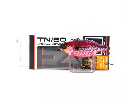Вольфрамовая виброприманка Jackall TN 60 Uroko HL Spark Red (2290)
