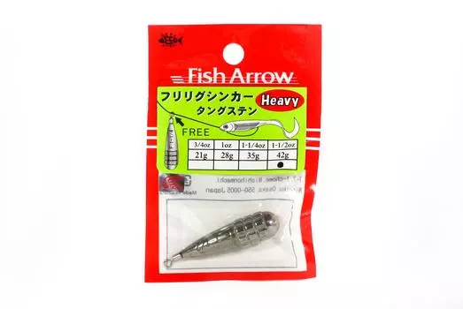 Вольфрамовое грузило Fish Arrow Free Rig 1 1/2 унции 1 штука в упаковке (2725)