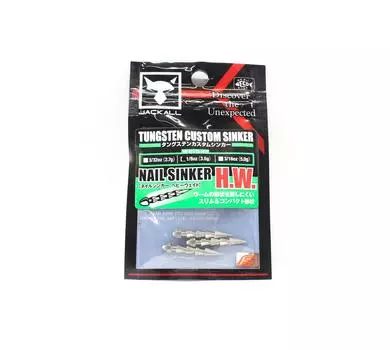 Вольфрамовое грузило Jackall HW, 3,5 грамма — 3 шт./упаковка (7604)