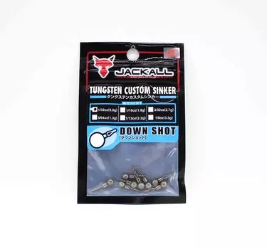 Вольфрамовое пуховое грузило Jackall 0,9 грамма — 8 шт./упаковка (7286)