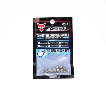 Вольфрамовое пуховое грузило Jackall 1,8 грамма — 6 шт. в упаковке (8629)