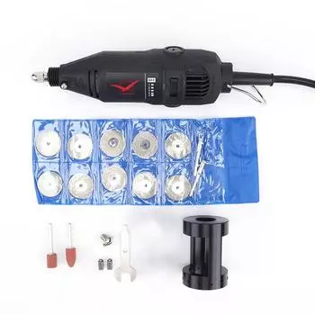 Вольфрамовый шлифовальный станок с 8 плоскими шлифовальными дисками, вращающийся инструмент для сварки TIG EU