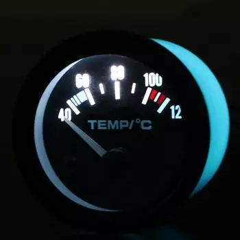 Вольтметр 12 В универсальный автомобильный измерительный прибор для автомобиля 2 52 мм 0-100PSI датчик давления масла Voltmeter