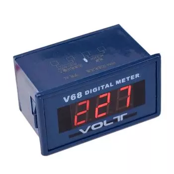 Вольтметр переменного тока V68 с цифровым дисплеем, 0-600 В, 380 В, цифровой измеритель напряжения переменного тока, совместимый с 85L17
