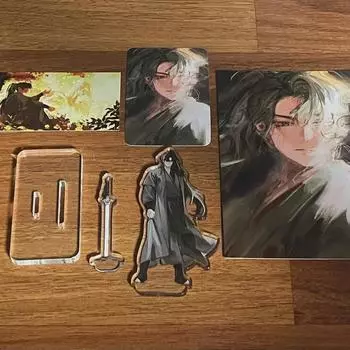 Volcano Return Acrylic Postcard Foca Photo Card Clear Light