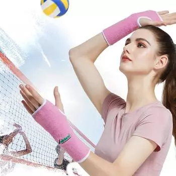 Волейбольные защитные чехлы для девочек, чехлы на запястья для тепла, студенческие соревнования, детские защитные чехлы для игры в настольный теннис.