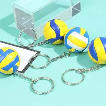 Волейбольный брелок Мини ПВХ Волейбольный брелок Сумка Автомобильный брелок Мяч Брелок