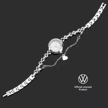 Volkswagen Многослойные часы-браслет с камнями Сваровски, популярные корейские часы