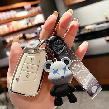 Volkswagen Old Magotan B7 Key Cover | CC Remote Key Shell for Men single shell фиолетовый