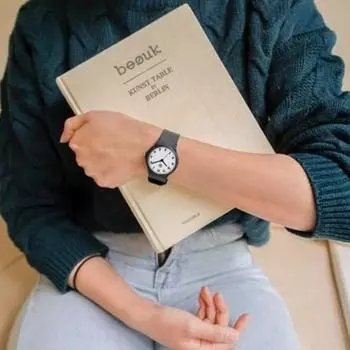 [Volkswagen] Простые уретановые часы VW-ART, популярные корейские часы