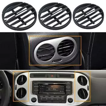 Volkswagen Tiguan 2010-2017 Крышка вентиляционного отверстия Решетка вентиляционного отверстия кондиционера Решетка выпускного клапана Решетка вентиляционного отверстия
