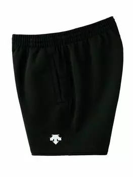 Volleyball Game One Sweat Club BLK M [DESCENTE] Шорты, Штаны, Острые, Впитывающие, Эластичные, Тренировочные, Стандартные, Мероприятия, Командные, Женские, (DSP-6093WB)